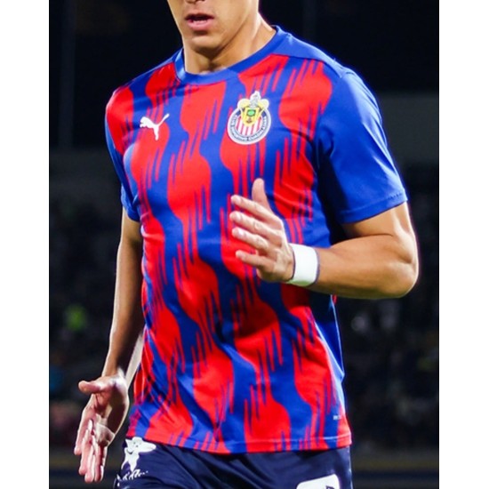 Kinder Guadalajara Chivas 2024/25 Drittes Prematch Shirt