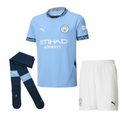 Kinder Manchester City 2024/25 Heimkit