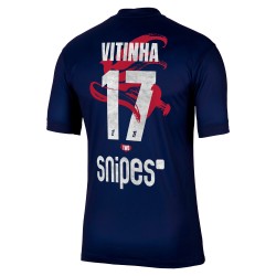 Kinder PSG 2025/26 Heim Lunar New Year Trikot Vitinha #17