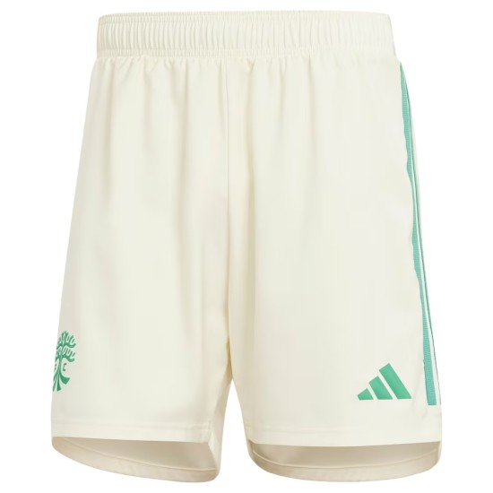 Herren Austin FC 2025 Auswärts Shorts - Creme Herren Austin FC 2025 Auswärts Shorts - Creme