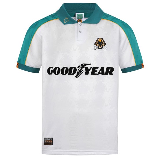Damen Wolverhampton Wanderers 1998 Auswärts Retro Trikot