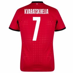 Khvicha Kvaratskhelia #7 Georgien Drittes Trikot EURO 2024