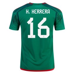 Héctor Herrera #16 Mexiko Heimtrikot Weltmeisterschaft 2022