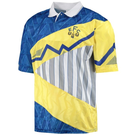 Herren Everton 1990 Retro Mash Up Trikot
