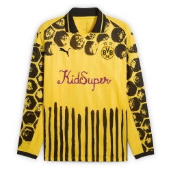 Kinder BVB Borussia Dortmund 2025/26 KidSuper Langarmtrikot