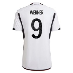 Timo Werner #9 Deutschland Heimtrikot Weltmeisterschaft 2022