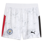 Herren Manchester City 2025/26 KidSuper Shorts - Weiß