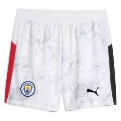 Herren Manchester City 2025/26 KidSuper Shorts - Weiß