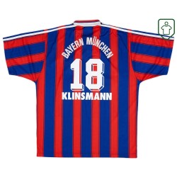 Herren Bayern München 1995/97 Heim-Retro-Trikot Klinsmann #18