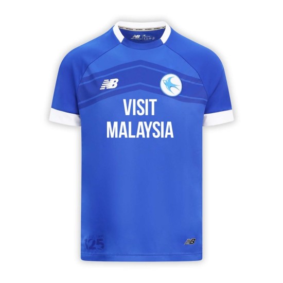Kind Cardiff City 2024/25 Heimtrikot Kind Cardiff City 2024/25 Heimtrikot