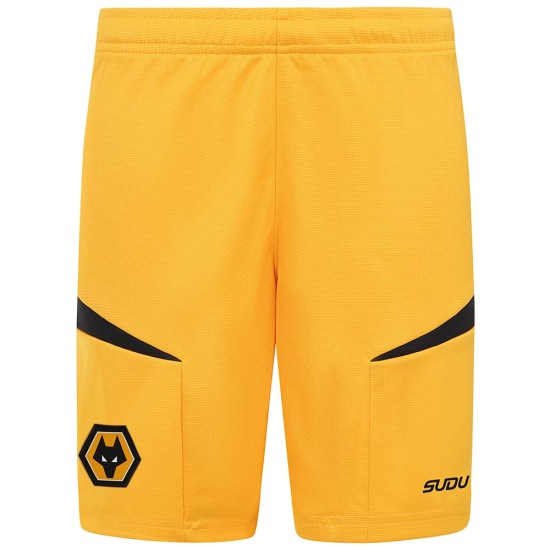 Kinder Wolverhampton Wanderers 2024/25 Heim Shorts Kinder Wolverhampton Wanderers 2024/25 Heim Shorts