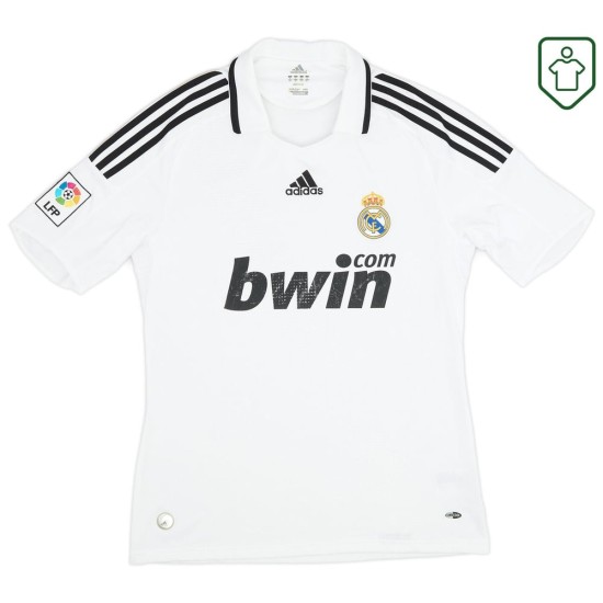 Herren Real Madrid Heim-Retro-Trikot 2008/09