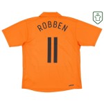 Männer Niederlande 2006/08 Heim Retro Shirt Robben #11