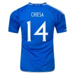 Italien #14 Federico Chiesa Heimtrikot 23/24 Italien #14 Federico Chiesa Heimtrikot 23/24