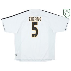 Herren Real Madrid Heim-Retro-Trikot 2003/04 Zidane #5