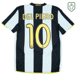 Herren Juventus 2008/09 Heim-Retro-Trikot Del Piero #10