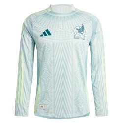 Mexiko Spielerversion Auswärtstrikot Lange Ärmel Copa America 2024