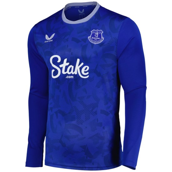Herren Everton 2024/25 Heimtrikot Langarm