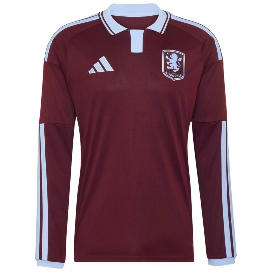 Kinder Aston Villa 2026/27 Home Langarmtrikot