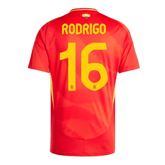 Rodrigo #16 Spanien Heimtrikot EURO 2024