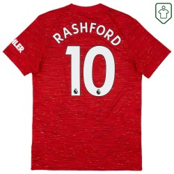 Herren Manchester United 2020/21 Heim Retro Shirt Rashford #10