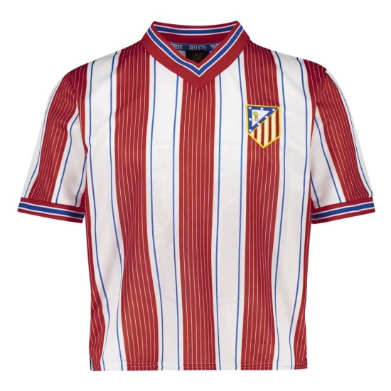 Kinder Atletico Madrid 1996 Retro Crop Top Trikot