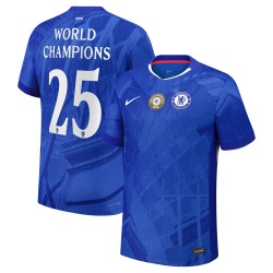 Herren Chelsea 2025/26 Heimtrikot Weltmeister Nr. 25