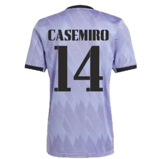 Damen CASEMIRO Real Madrid 2022/23 Auswärtstrikot Damen CASEMIRO Real Madrid 2022/23 Auswärtstrikot