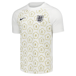 Herren England Lionesses 500-jähriges Jubiläum Pre-Match-Trikot – Weiß