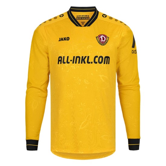 Herren Dynamo Dresden 2025/26 Heimtrikot Langarm Herren Dynamo Dresden 2025/26 Heimtrikot Langarm