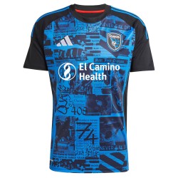 Herren San Jose Earthquakes 2025 Heim Shirt