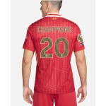 Kinder Liverpool 2024/25 Heim LFC Champions Trikot – CHAMPIONS 20