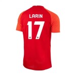 Cyle Larin #17 Kanada Heimtrikot Weltmeisterschaft 2022 Cyle Larin #17 Kanada Heimtrikot Weltmeisterschaft 2022