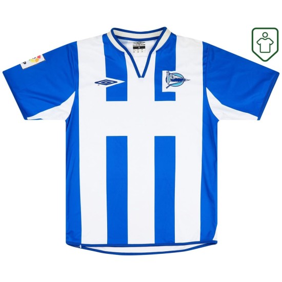 Herren Alaves Heim-Retro-Trikot 2005/06