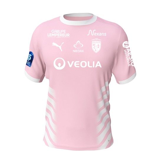 Herren RC Lens 2025/26 Drittes Pink October Trikot Herren RC Lens 2025/26 Drittes Pink October Trikot