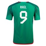 Raúl Jiménez #9 Mexiko Heimtrikot Weltmeisterschaft 2022