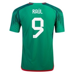 Raúl Jiménez #9 Mexiko Heimtrikot Weltmeisterschaft 2022