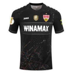 Herren VfB Stuttgart 2024/25 Auswärts Pokalfinaltrikot - Schwarz