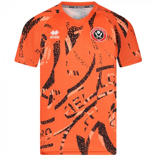Damen Sheffield United 2025/26 Drittes Aufwärmtrikot - Orange