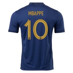 Kylian Mbappé #10 Frankreich Heimtrikot Weltmeisterschaft 2022