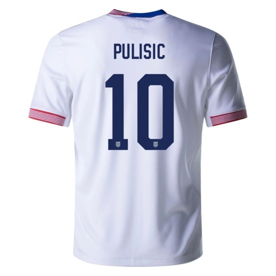 Christian Pulisic #10 USMNT Heimtrikot Copa America 2024 Christian Pulisic #10 USMNT Heimtrikot Copa America 2024