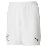 Kinder Manchester City 2024/25 Heim Shorts   Weiß