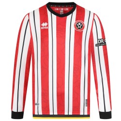 Herren Sheffield United 2024/25 Heim Langarmtrikot