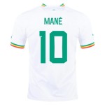 Sadio Mané #10 Senegal Heimtrikot Weltmeisterschaft 2022 Sadio Mané #10 Senegal Heimtrikot Weltmeisterschaft 2022