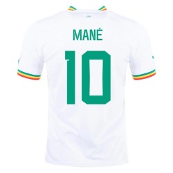 Sadio Mané #10 Senegal Heimtrikot Weltmeisterschaft 2022
