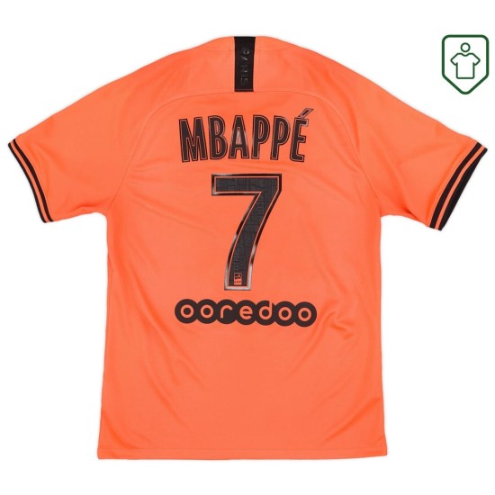 Herren PSG Auswärts-Retro-Trikot 2019/20 Mbappe #7