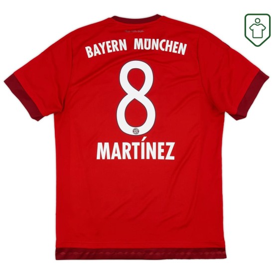 Herren Bayern München 2015/26 Heim-Retro-Trikot Martínez #8