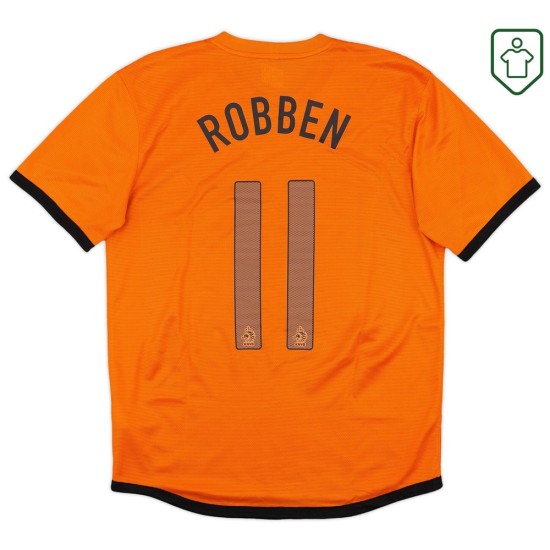 Männer Niederlande 2012/13 Heim Retro Shirt Robben #11 Männer Niederlande 2012/13 Heim Retro Shirt Robben #11