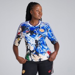 Damen Manchester United 2025/26 Stone Roses Trikot