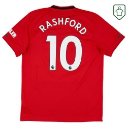 Herren Manchester United 2019/20 Heim Retro Shirt Rashford #10